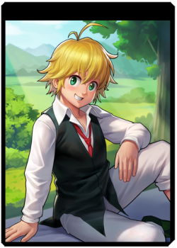 meliodas hinh khung den