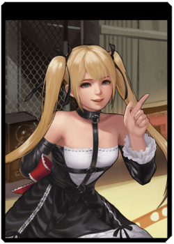 marie rose hinh khung den